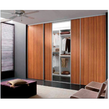 Decorative Wardrobe and Closet Sliding Door, Solid Wood Door for Bedroom